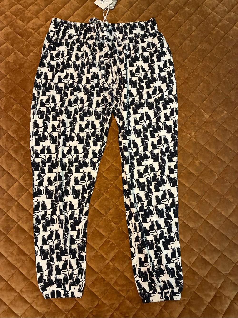 Kate Quinn cat joggers